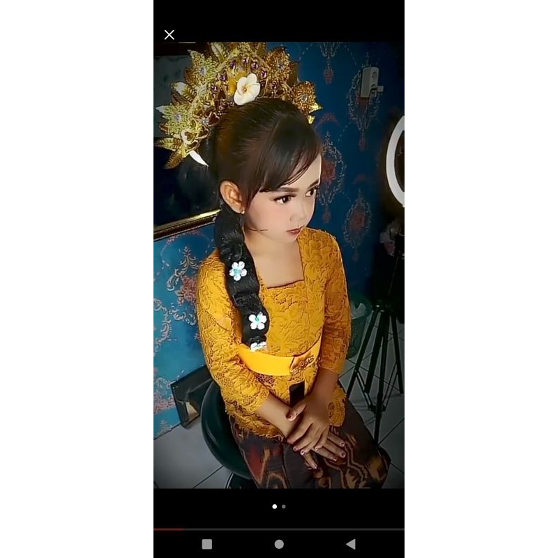 sanggul bali panjang/sangul bali moderen