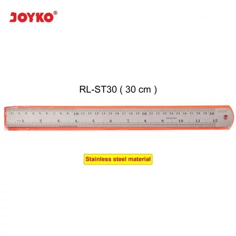 

Joyko RL-ST30 Penggaris Besi 30 cm / Penggaris Stainless Steel