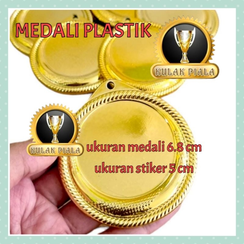 MEDALI PLASTIK