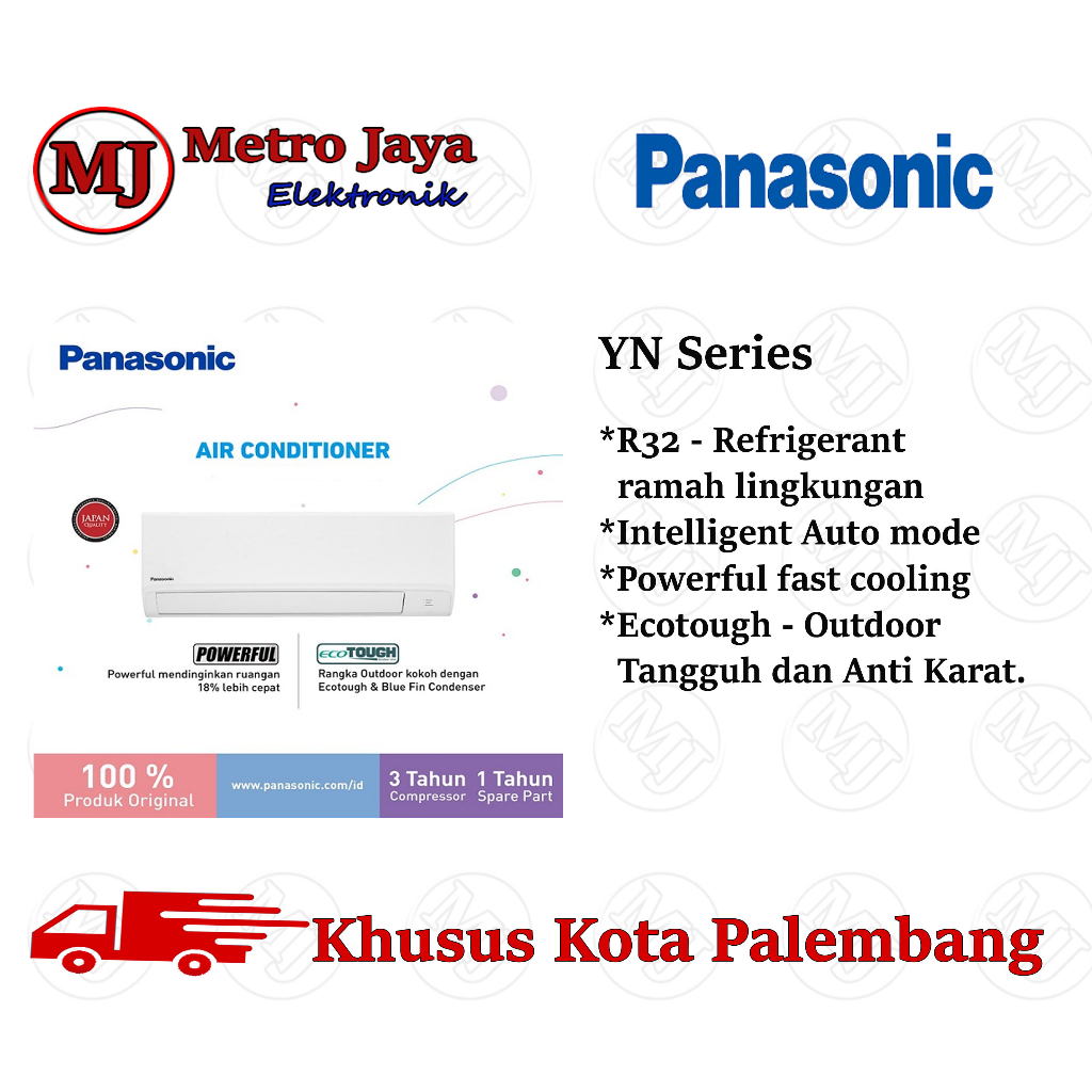 AC Panasonic 1/2 pk 0.5 pk YN 5 WKJ standard