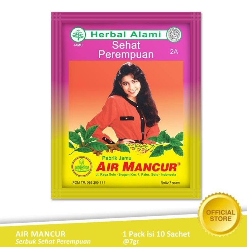 

Jamu Air Mancur Sehat Perempuan / pcs (1 sachet)