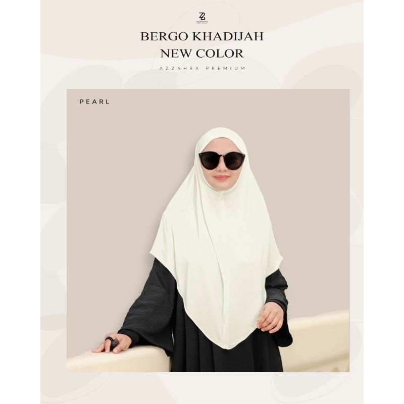 BERGO KHADIJAH NEW COLOR BY AZZAHRA PREMIUM