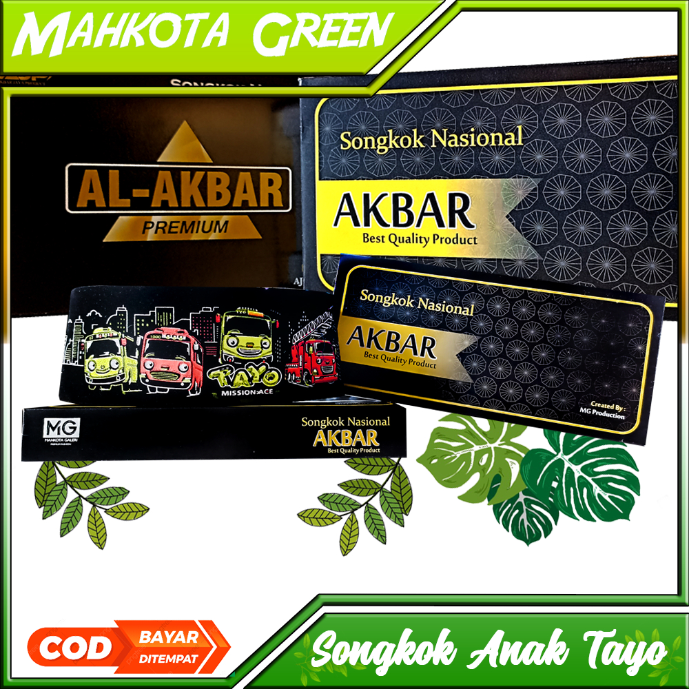 Peci Anak Peci Hitam Motif Tayo Peci Hitam Karakter