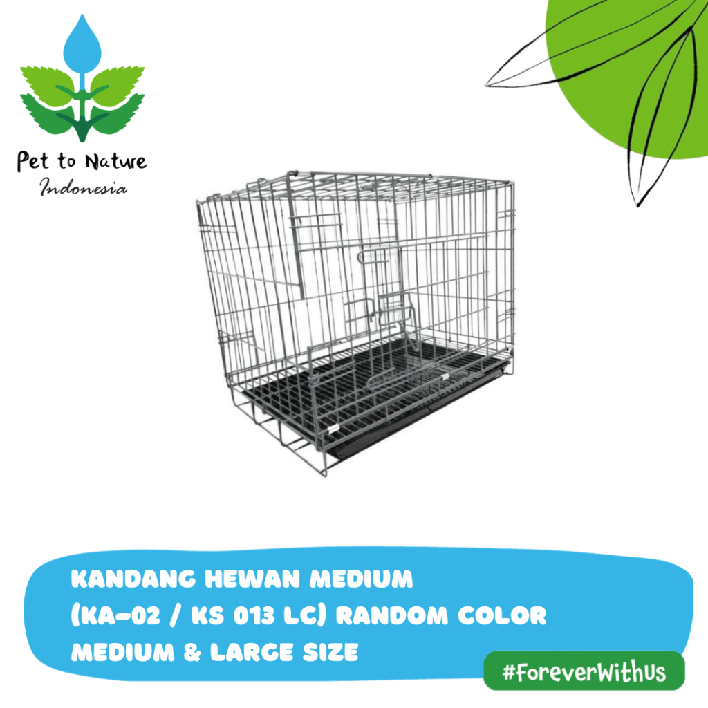 KANDANG ANJING & KUCING / DOG & CAT CAGE KA-02 UKURAN MEDIUM & LARGE