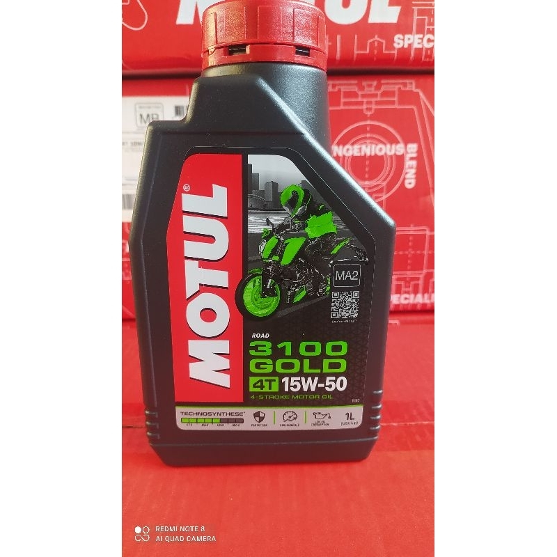 Oli Motul 3100 Gold 15w50 1Liter Buat Motor Sport