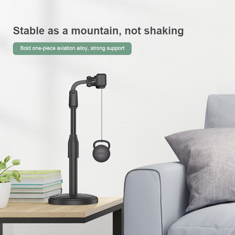 Phone Holder HP Tripod Handphone Standing Meja Penyangga Livestreaming Stand Tatakan Dudukan Tripot Adjustable Universal 360 Pro-6