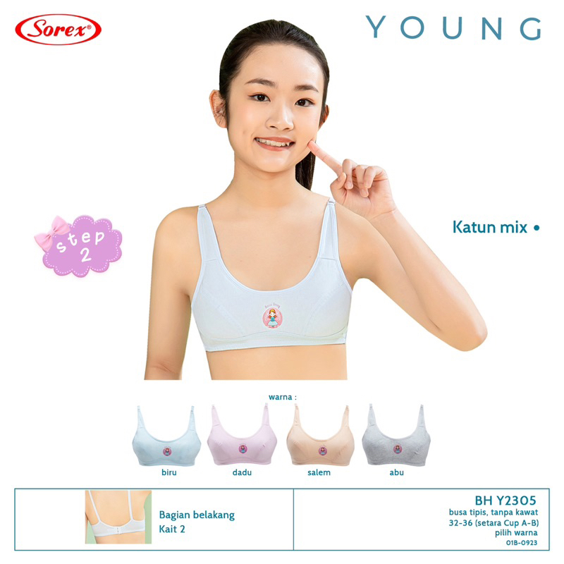 Bra BH Sorex Y 2305 Anak dan Remaja