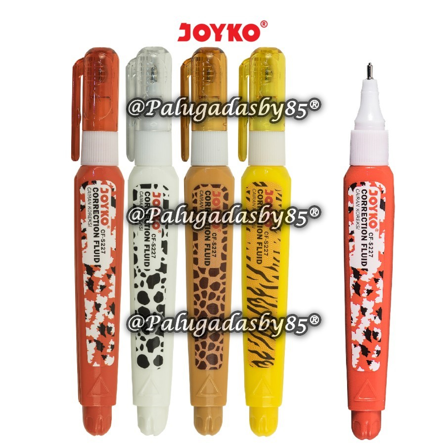 

(1 Biji) GROSIR Correction Fluid JOYKO CF-S227 / Correction Fluid Cairan Koreksi Penghapus Cair Joyko CF-S227 / Tipe X Joyko CF-S227 / Joyko CF S227 / Joyko CFS227