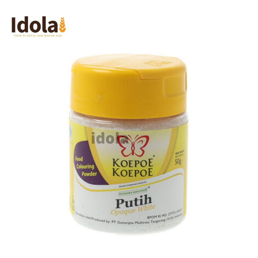 

Opaque Pewarna Putih Koepoe Koepoe 50Gr