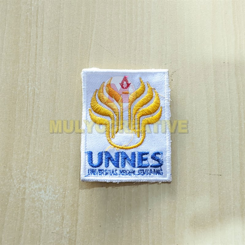 Bordir Bet Logo UNNES Bet Bordir Universitas Negeri Semarang