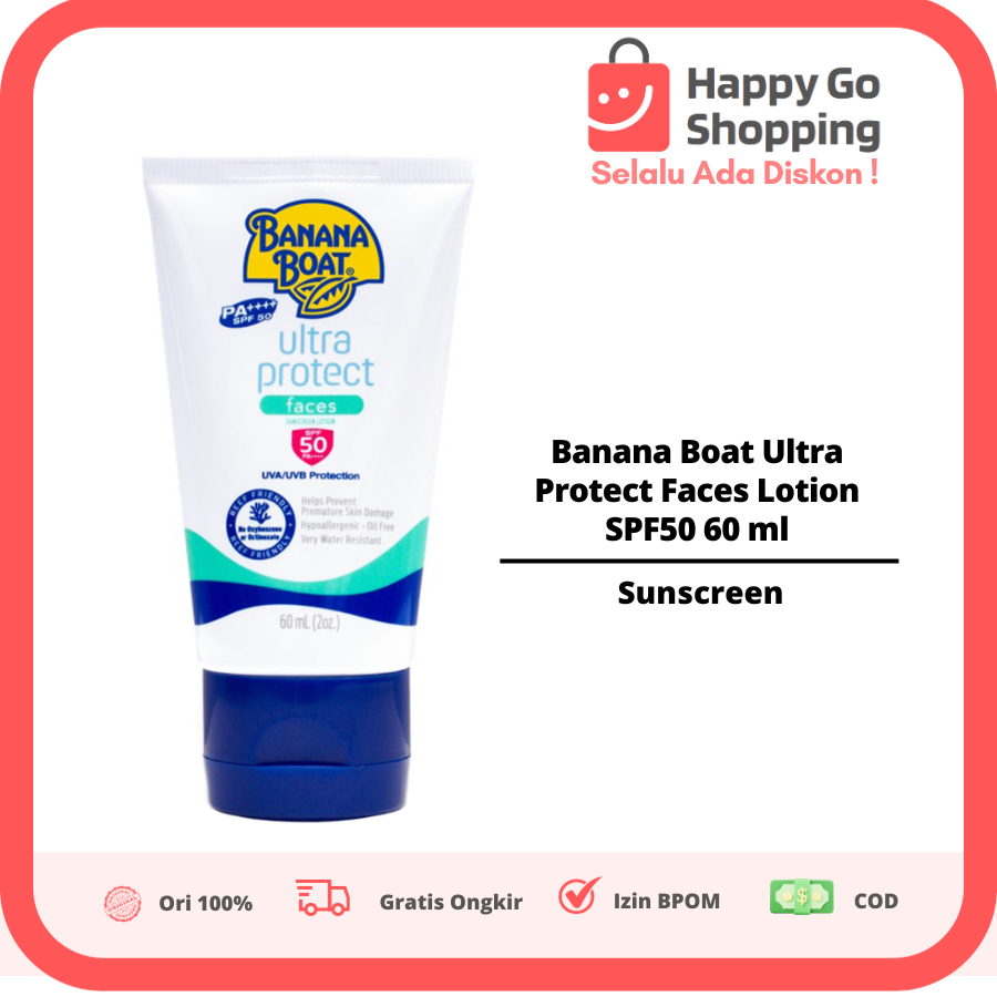 Banana Boat Ultra Protect Faces Lotion SPF50 60 ml