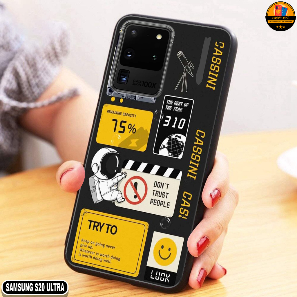 Case SAMSUNG S20 ULTRA - Casing SAMSUNG S20 ULTRA Terbaru 2023 MIRACLE CASE [ MOTIF 10 ] Silikon -  
