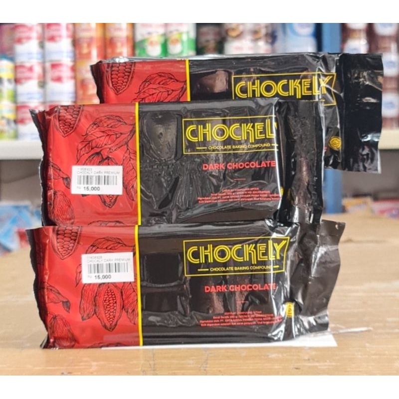 

Chockelist dark Compound 250gr/Chockelist coklat batang/Coklat Blok