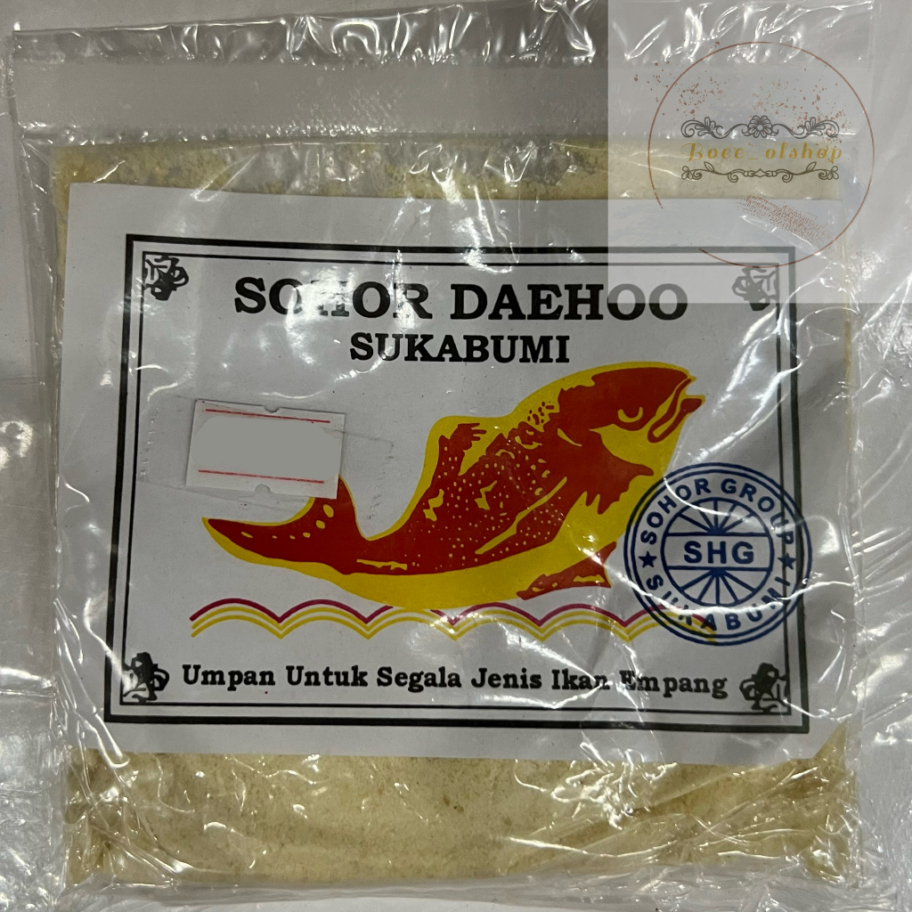 Umpan Pelet Air Tawar SOHOR DAEHOO SUKABUMI