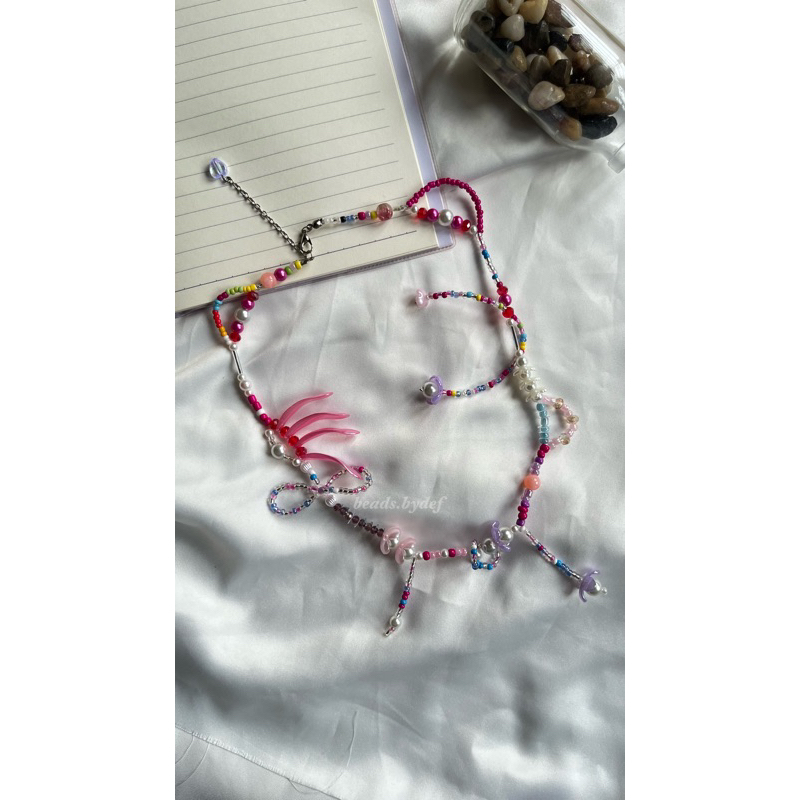 Necklace | Kalung Manik Korea | Mariposa Necklace