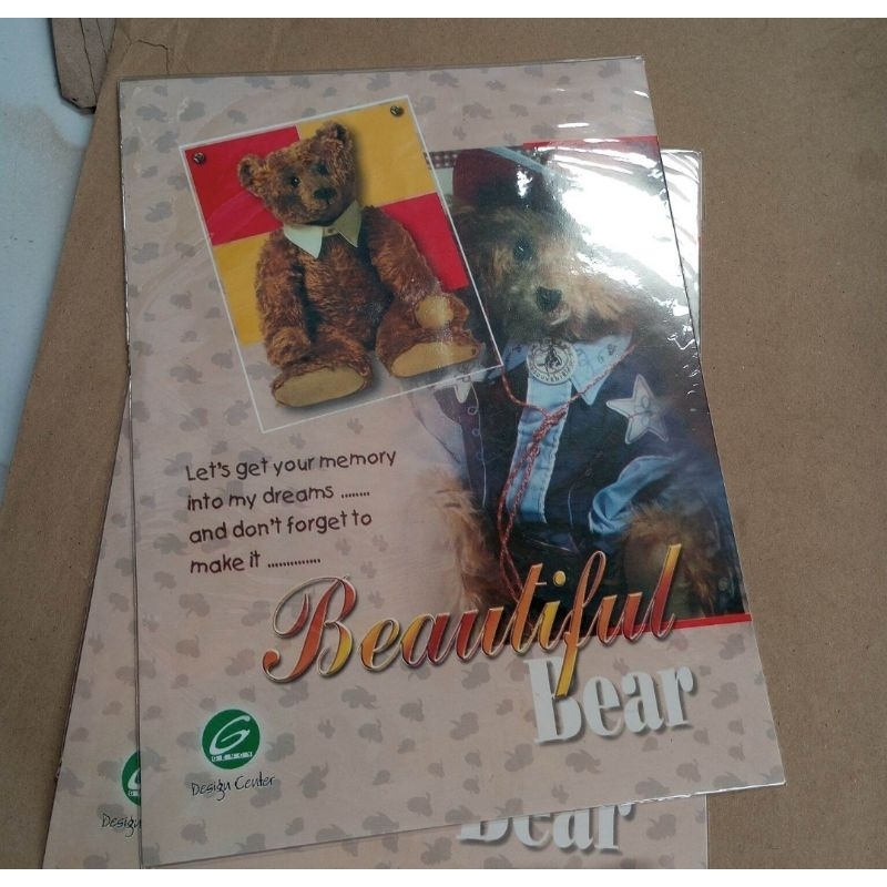 

Kertas Surat Lovely Bear Stok Lama Ukuran B5 175x240mm - 1 Pack Isi 8 Lembar