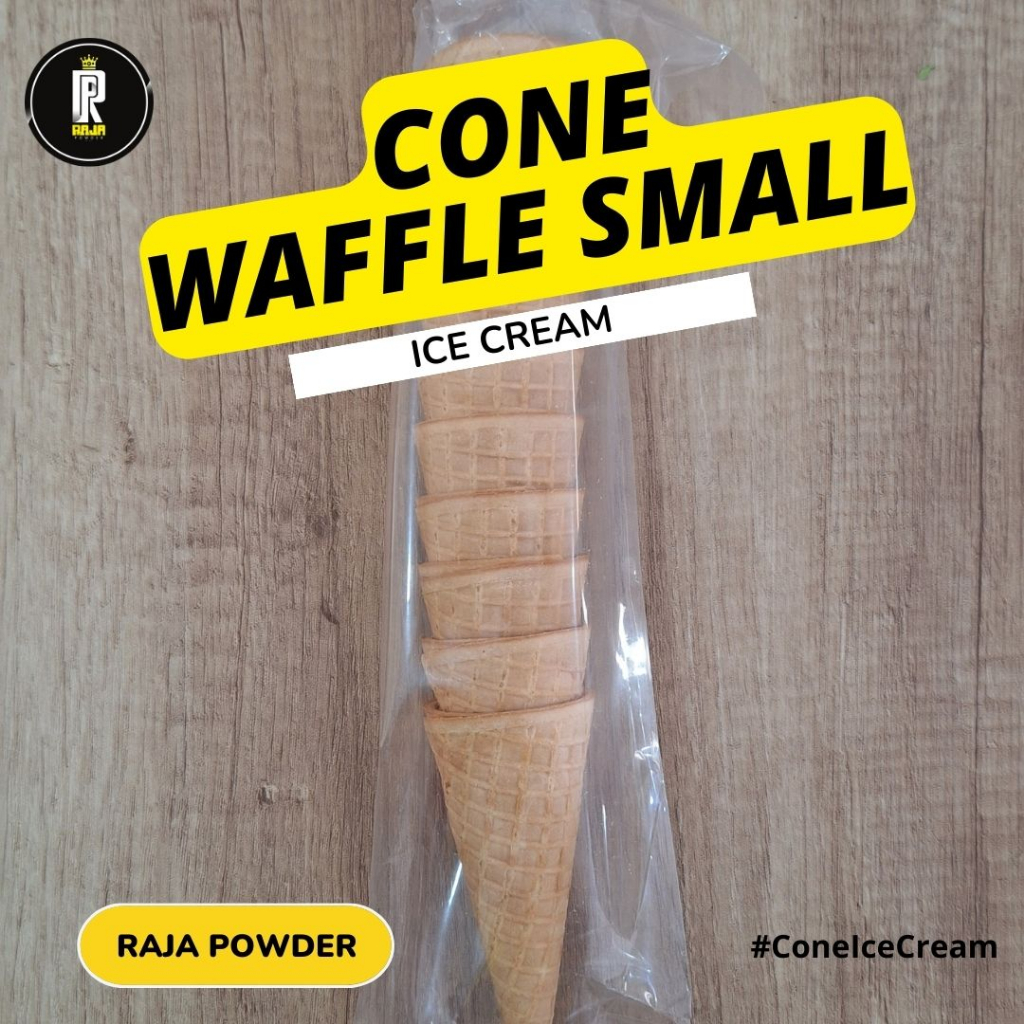 

Cone Ice Cream Small Es Krim Cone Waffle Kecil Kerucut 1 pack 10 pcs