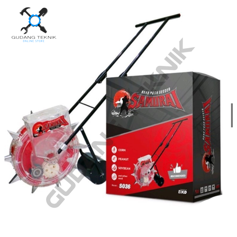 Alat Tanam Biji Bibit Jagung Kacang Dorong S036 SAMURAI DRAGON PRINCE PD750 / Alat Tanam Biji Bijian
