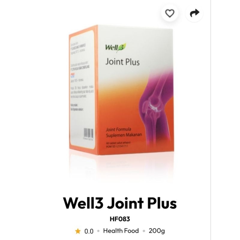 Well3 Joint Plus