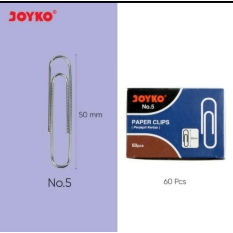 

Paper Clip joyko trigonal no5 10 pack