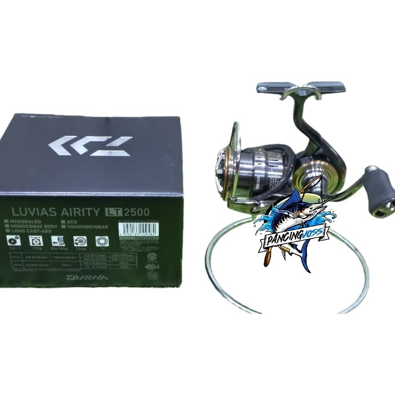 REEL DAIWA LUVIAS AIRITY LT 2500 NEW 2021 JAPAN | REEL PANCING | REEL SPINNING | ALAT PANCING | GULU