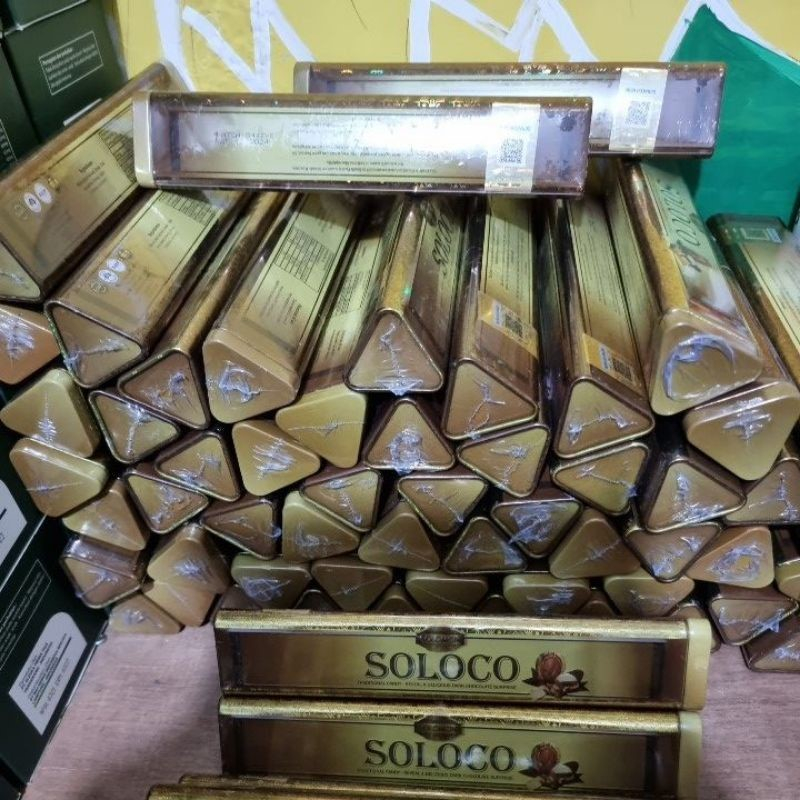 TERLARIS SOLOCO (1Pcs/Eceran) - Obat Kuat Pria Tahan Lama - Permen Coklat SOLOCOO Candy Original 100