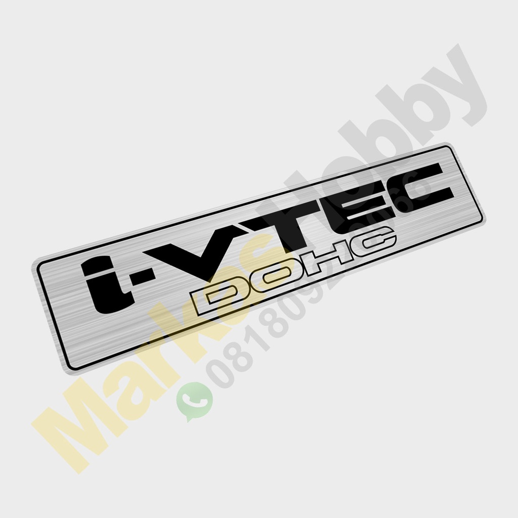 Sticker Honda IVTEC Mesin