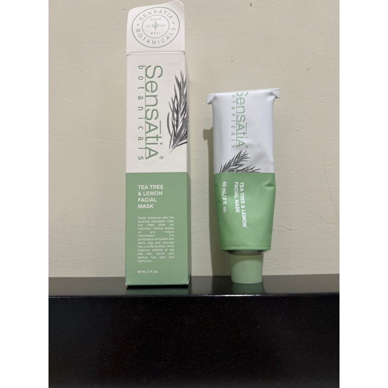 PRELOVED Sensatia Botanicals Tea Tree & Lemon Facial Mask - 60 ml