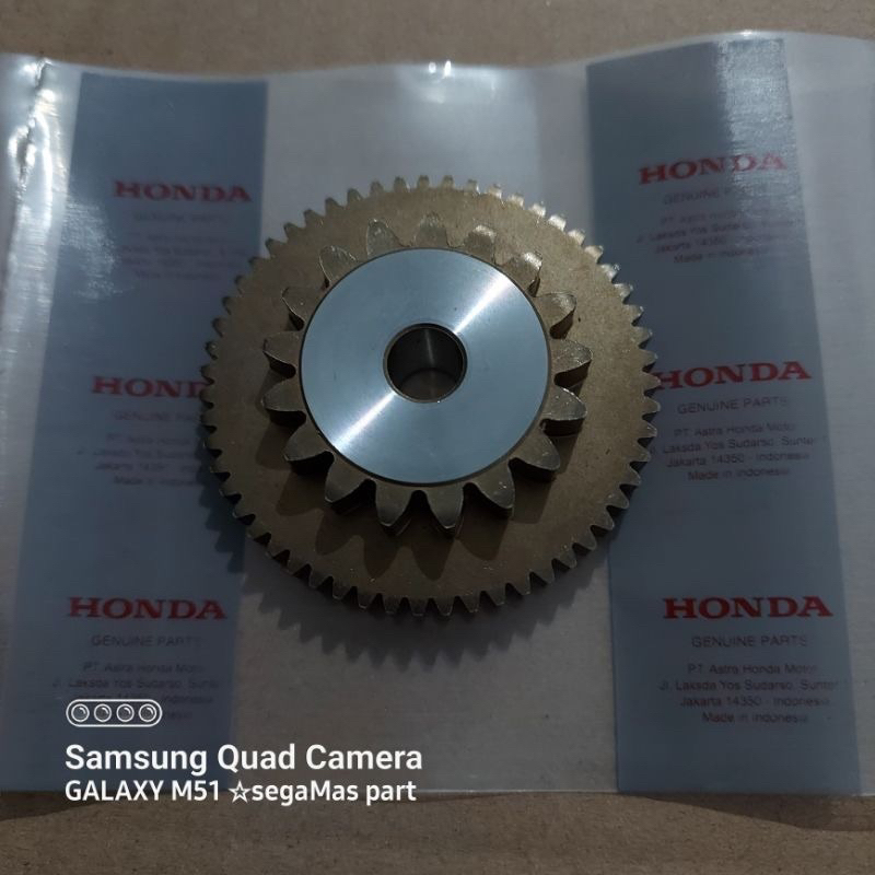 Gear starter reduction gir starter gigi kecil Honda Kharisma Kirana Supra X 125 lama New