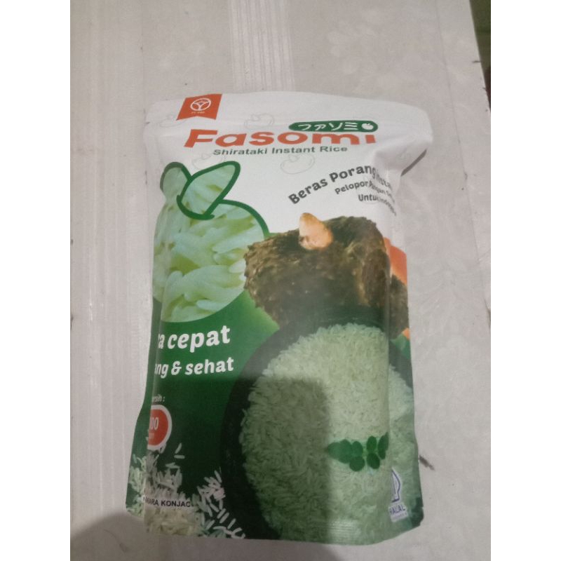 

fasomi ( beras porang ) shirataki instant rice