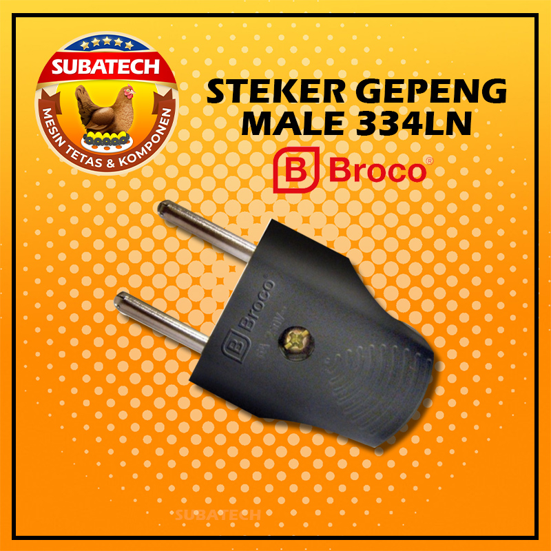 Broco Steker Kontra Gepeng Hitam 334LN