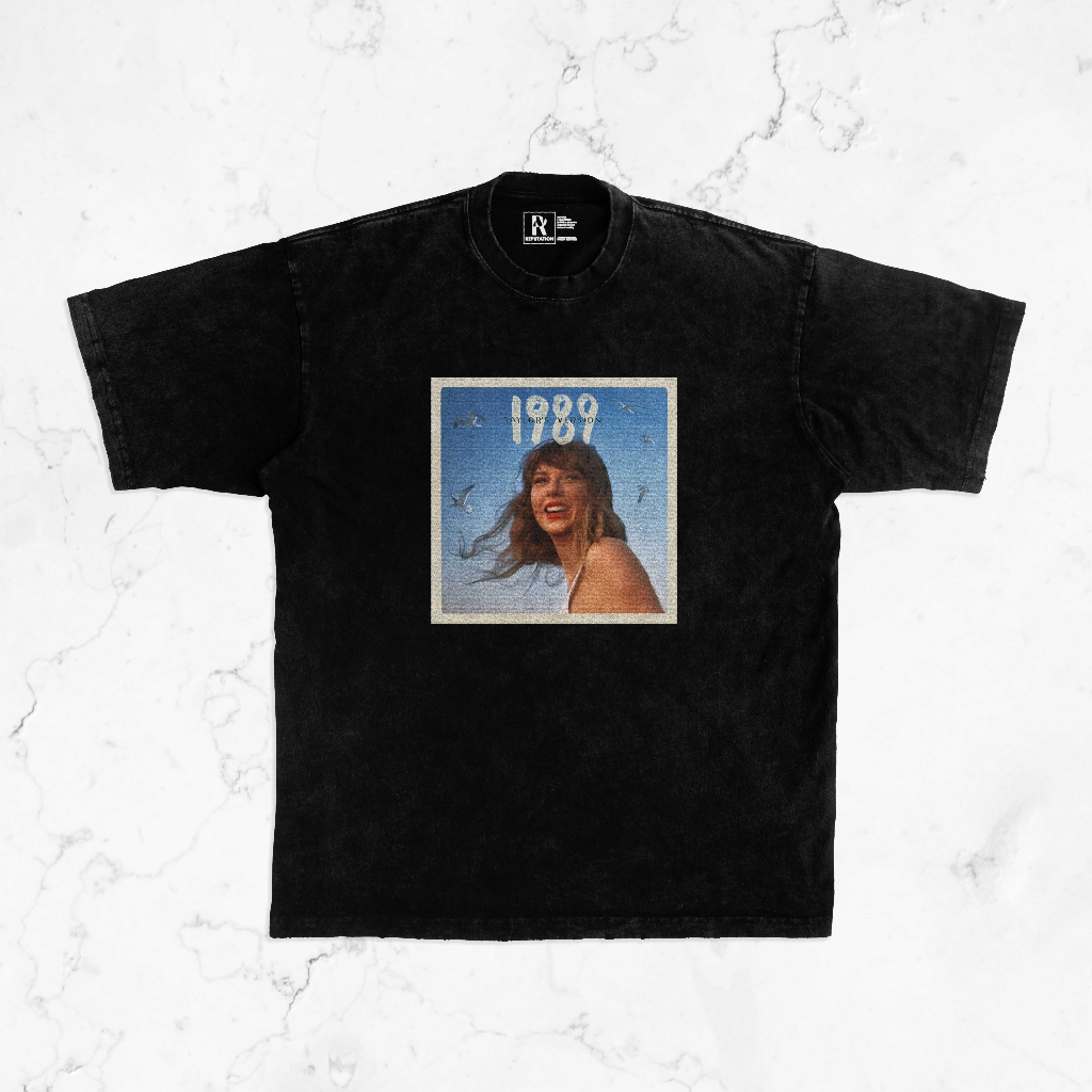 T-shirt Oversized Heavyweight 16s By Reputation - TAYLOR SWIFT 1989