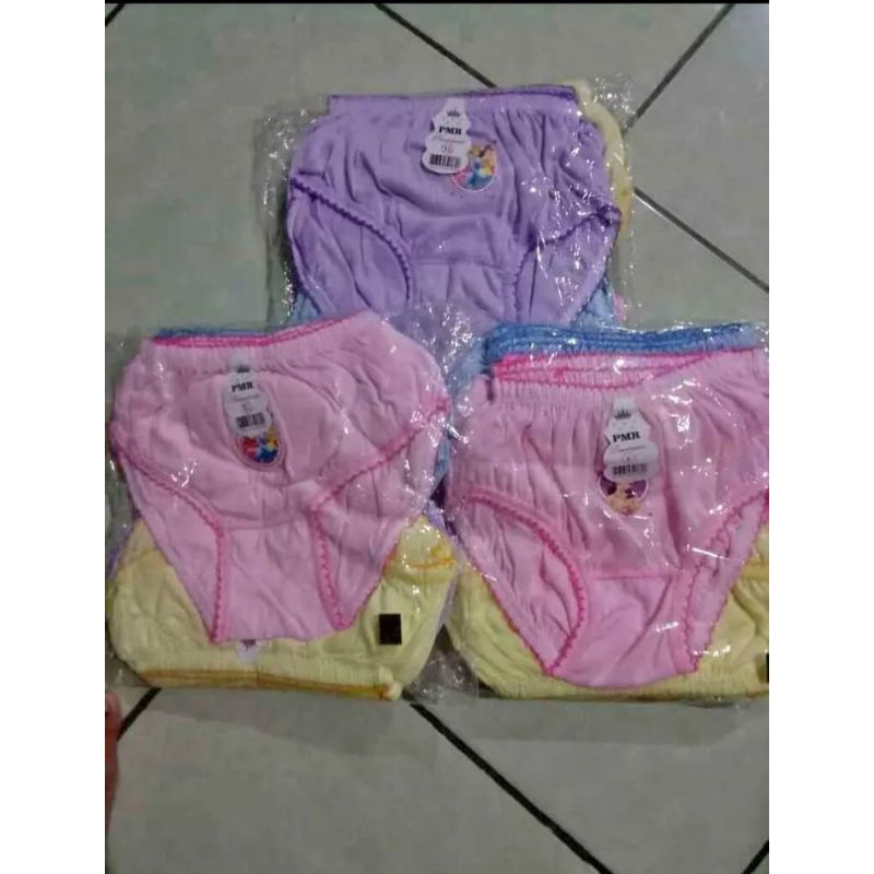 Celana dalam Anak Perempuan 6pcs Usia 1-9 Tahun CD Anak
