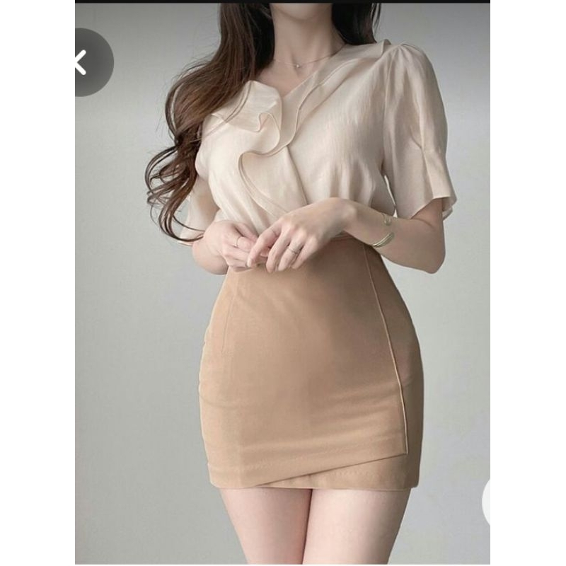 rok mini skirt Korean style