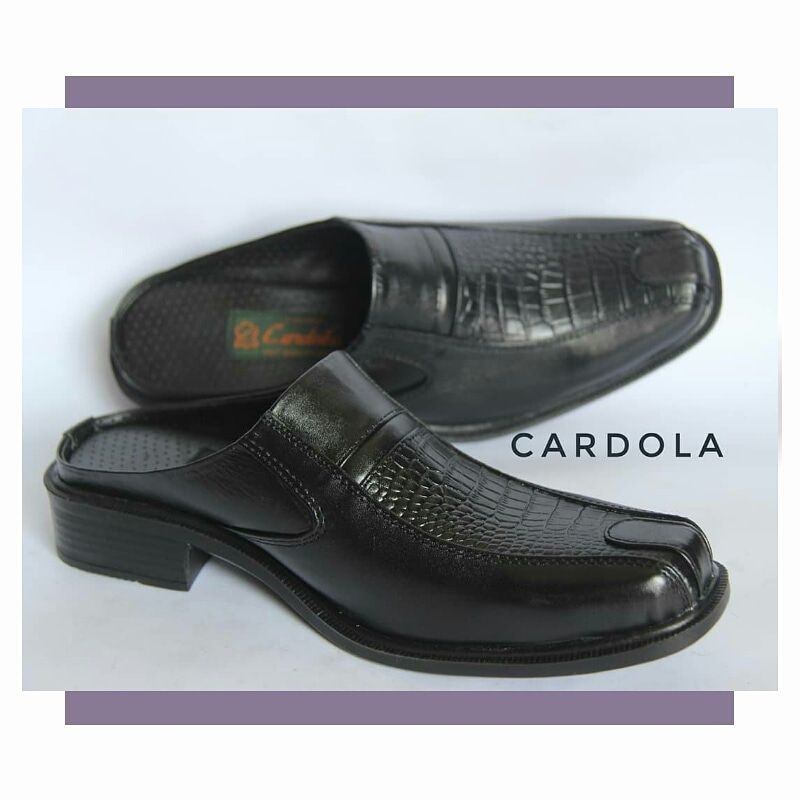 Slop pria kulit asli