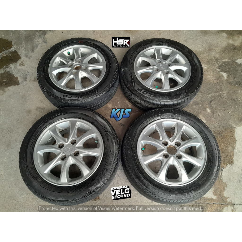 Velg copotan mobil AVEGA R14X5 4X100 ET45 SILVER