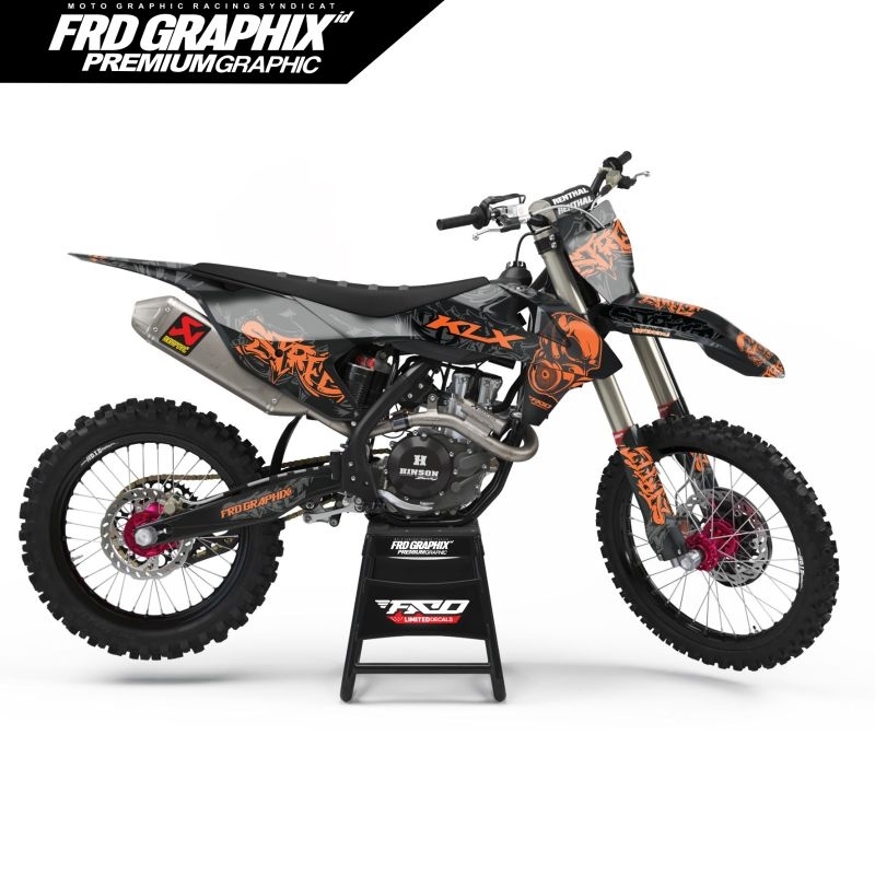 DECALS CUSTOM KTM KLX 150 BODY HRV