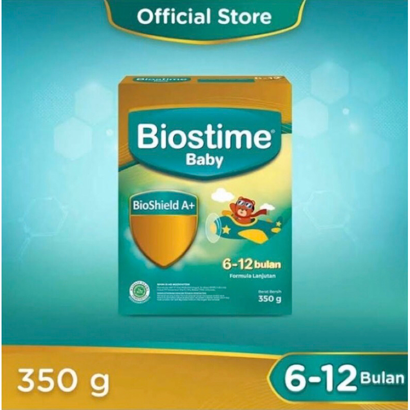 Susu biostime baby 6-12 bulan 350 gram