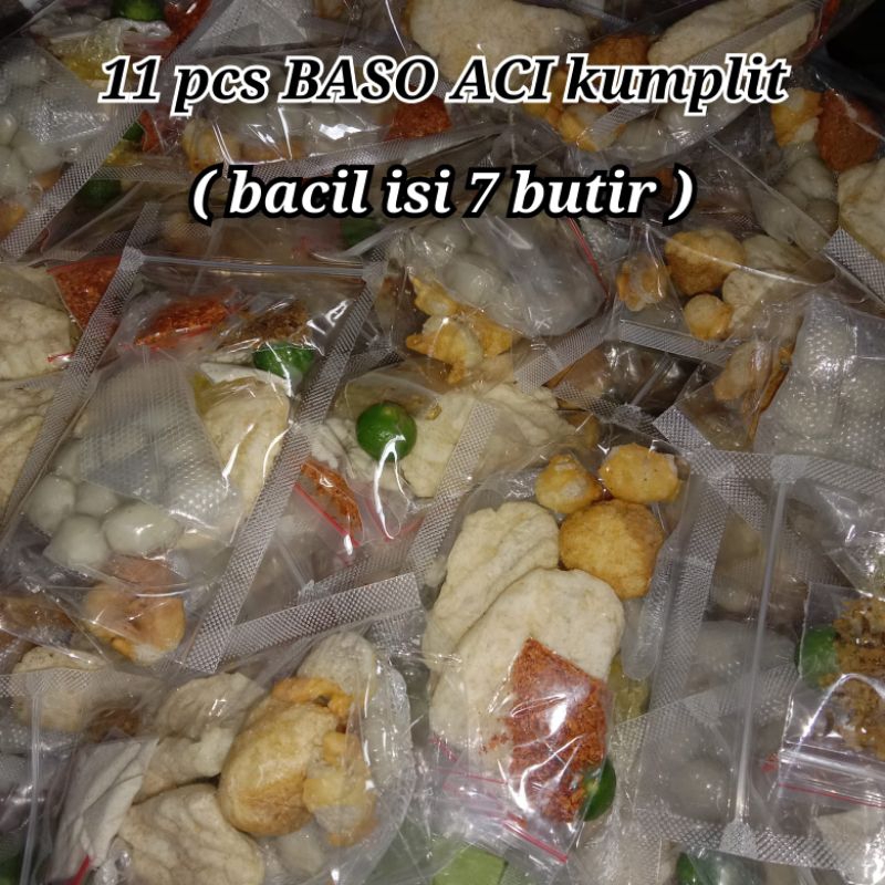 

Baso Aci 11pcs,paket Hemat