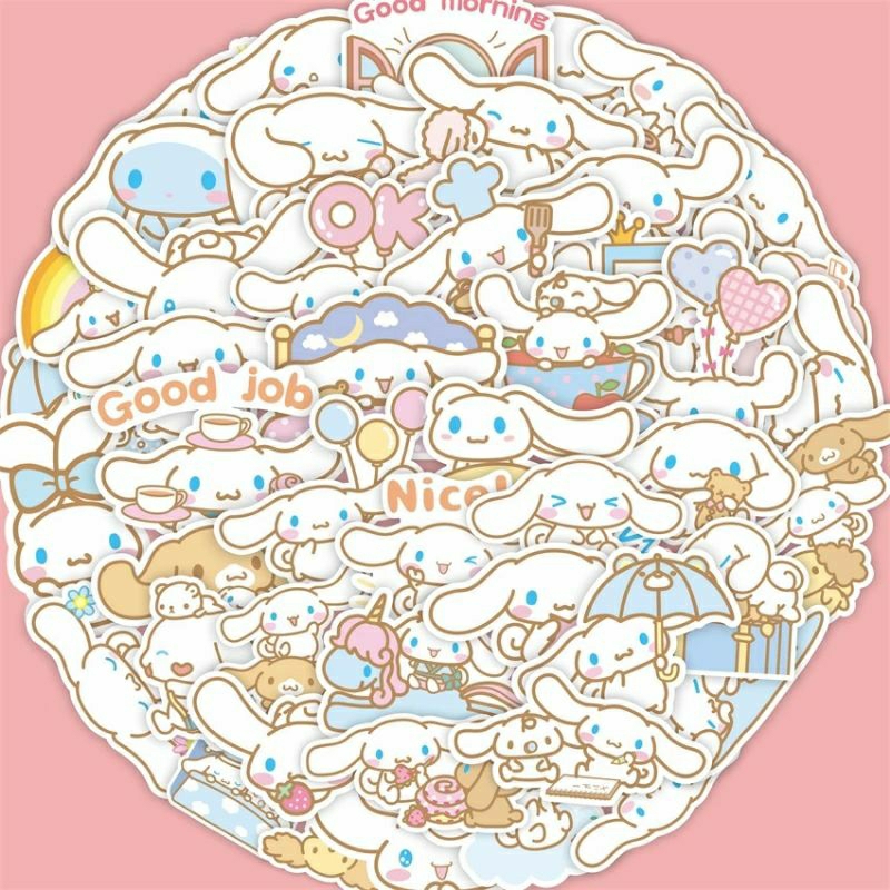 

Stiker CINNAMOROLL Cutting Vinyl Stiker Hp|Stiker Koper|Stiker Laptop Anti Air Dan Lainnya