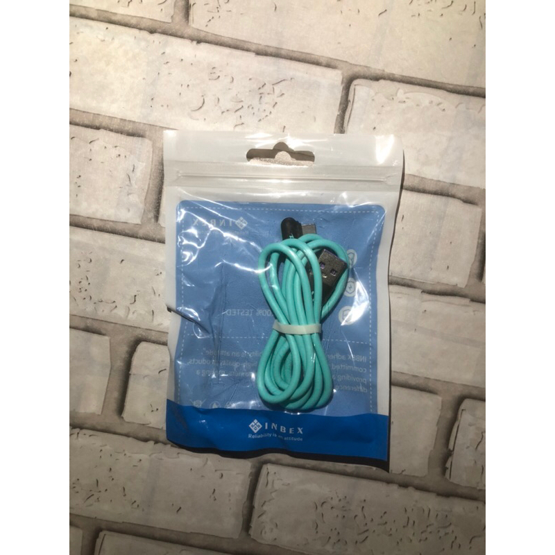 Kabel Charger Gaming 90° Type-C 3A inbex