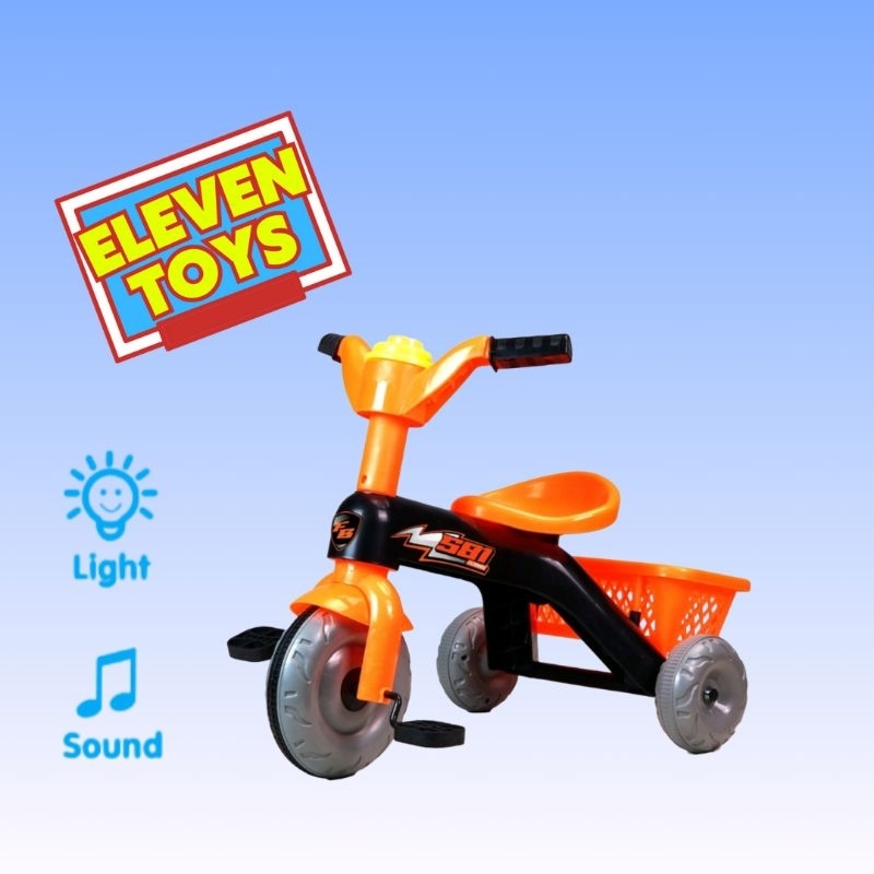 sepeda anak roda 3 Mainan sepeda roda 3 anak Shp FB 581 M