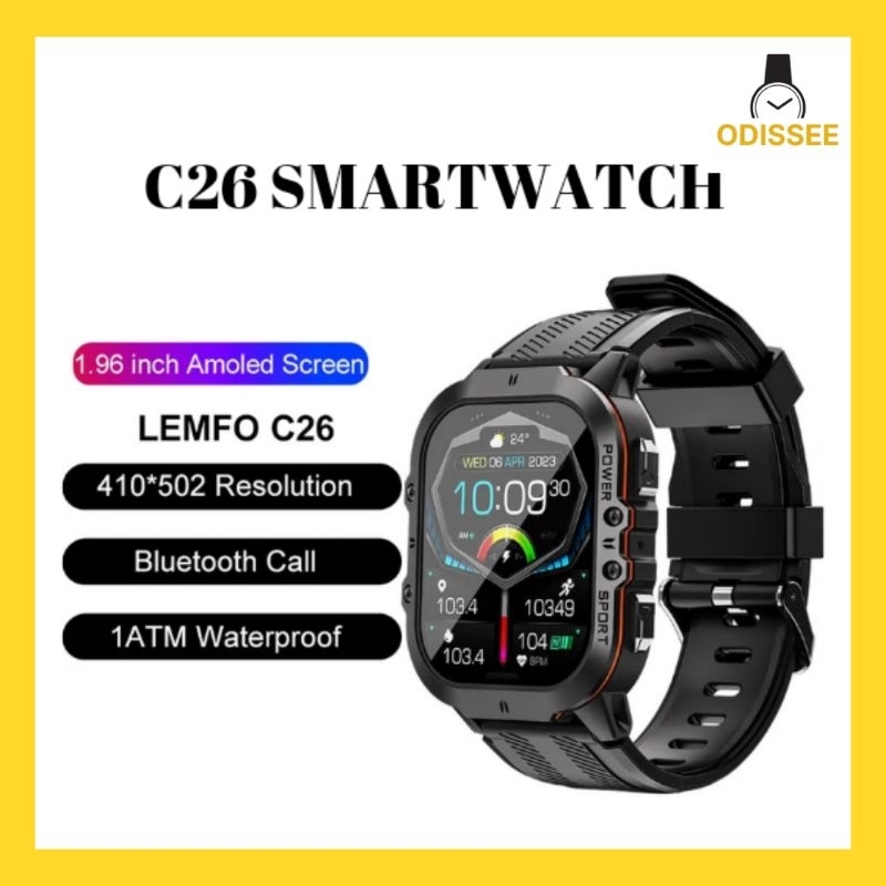 LEMFO C26 SMARTWATCH AMOLED MODEL KOSPET TANK M2