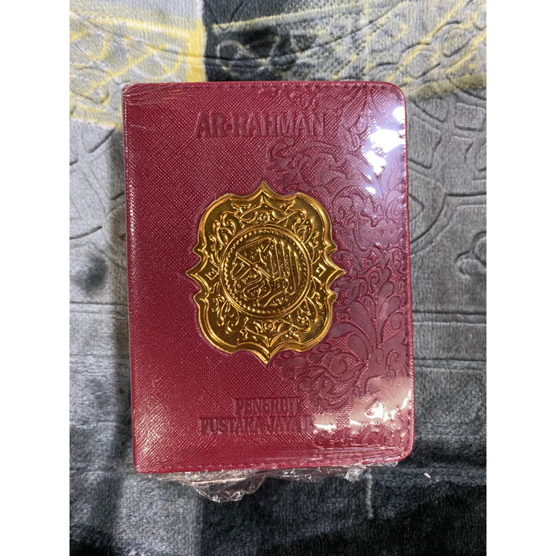 Alquran Saku - Alquran Ar-Rahman Tilawah Ukuran Saku - Alquran Resleting - Alquran Travelling
