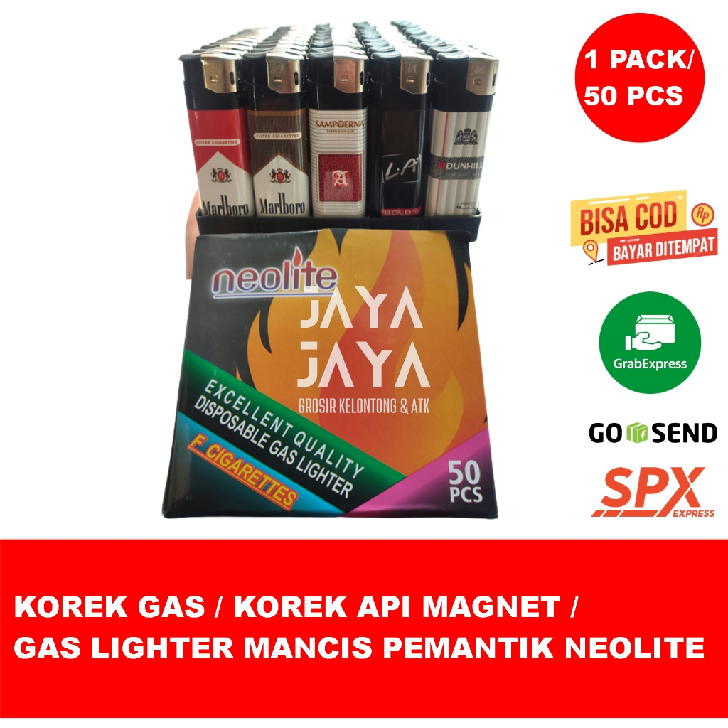 KOREK GAS / KOREK API MAGNET /  GAS LIGHTER MANCIS PEMANTIK NEOLITE DAIWA