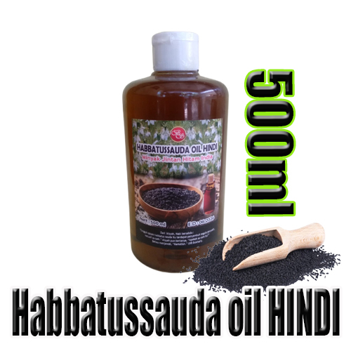 Minyak jintan hitam habbatussauda oil curah HINDI 500ml