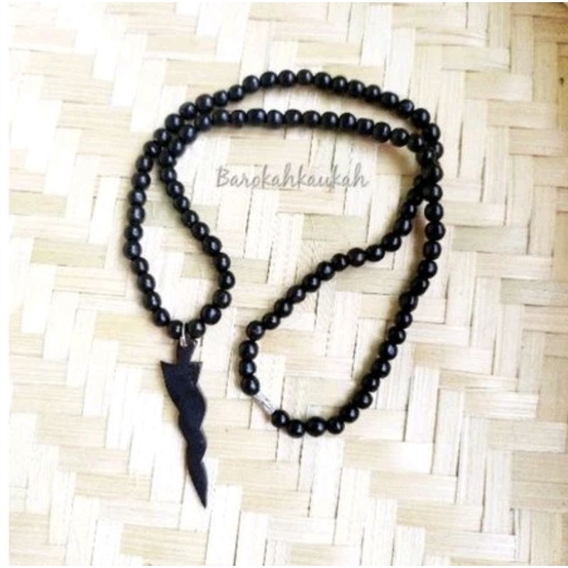 Kalung keris hitam kaukah kokka asli