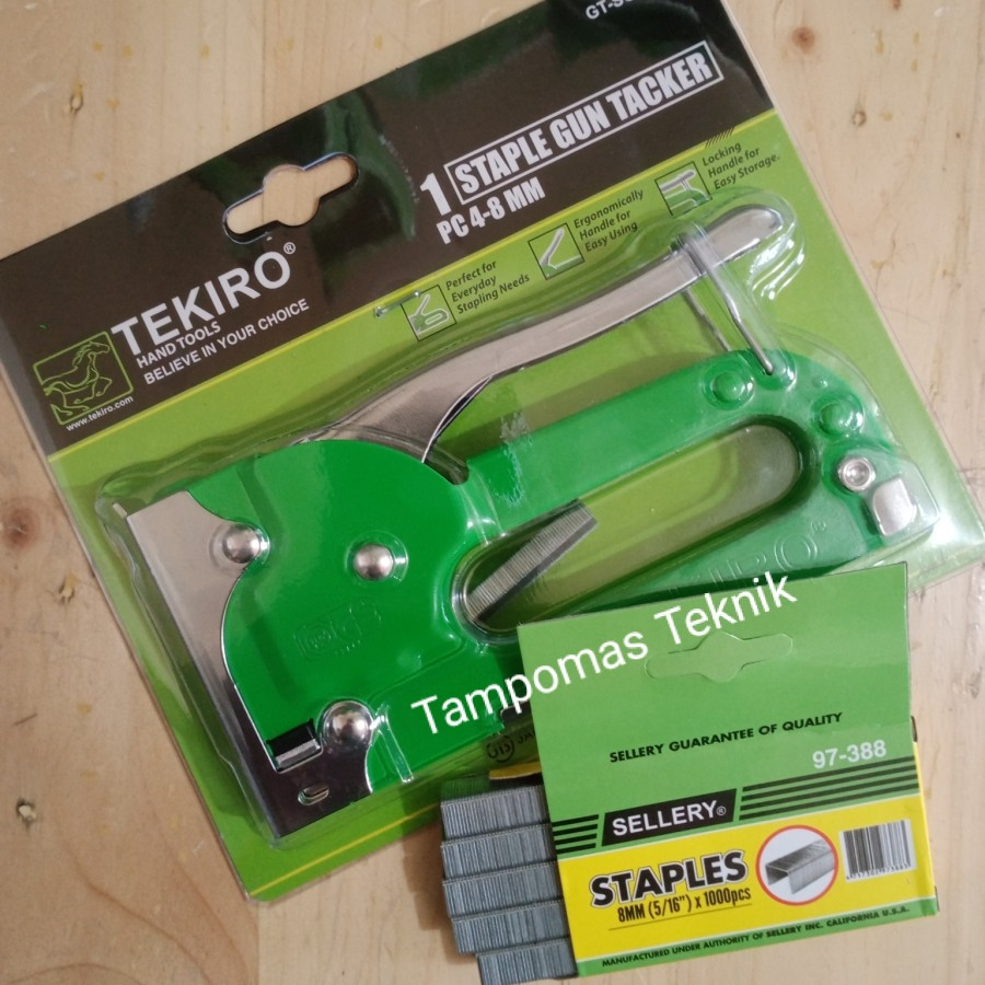 

Staples Tembak Sataples Jok Staples Gun Bonus Isi Staples