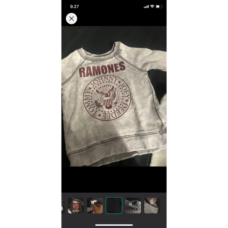 sweater ramones anak