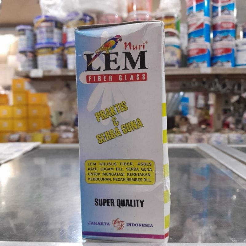 LEM FIBER GLASS LEM NURI SUPER LEM PVC LEM TENGKI